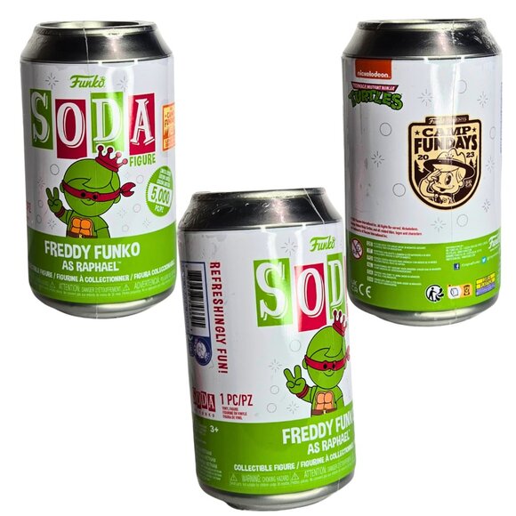 Funko Soda 2023 Camp Fundays Freddy Funko as Raphael LE 5000 - Picture 2 of 3